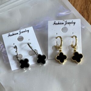 Designer style hoop earrings NEW